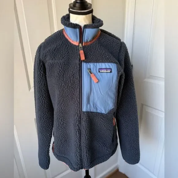 Patagonia Women’s Retro X Fleece Zip-up Jacket, Sz. S, Smolder Blue - Picture 2 of 7